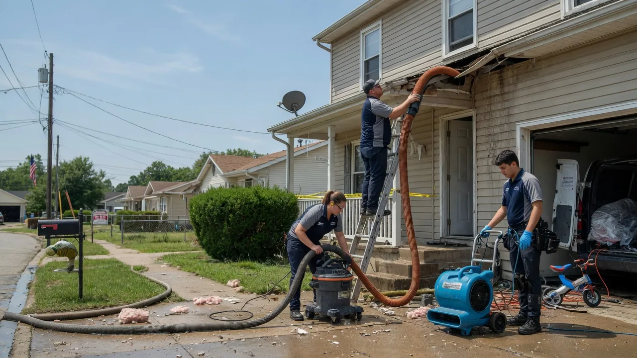 Water Damage Restoration in Jasonville, IN near me